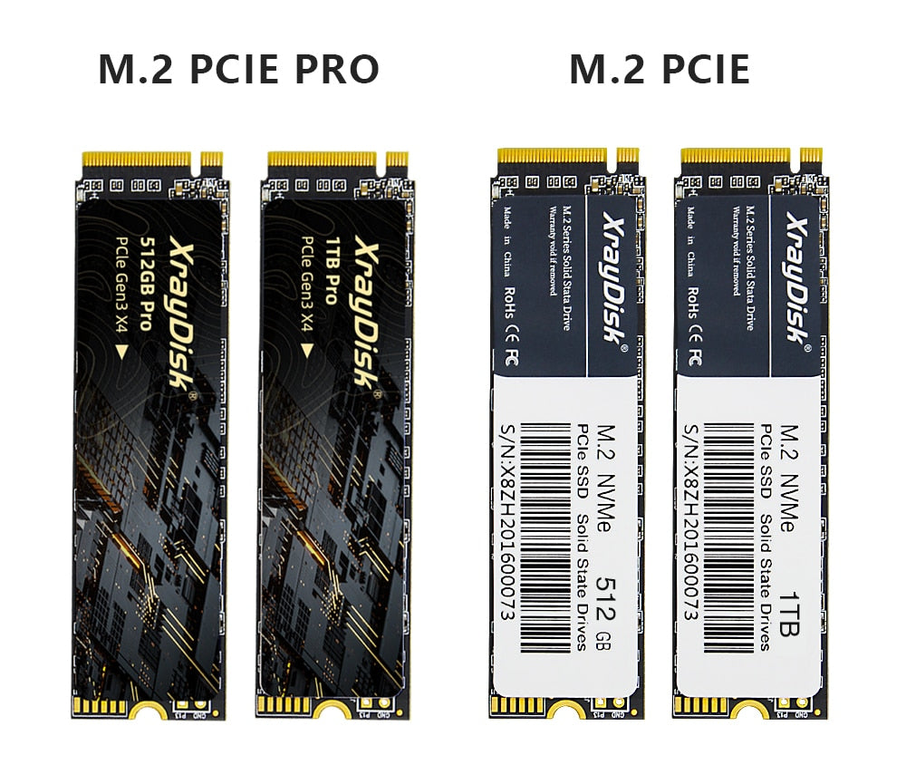 XrayDisk M.2 SSD M2 256gb PCIe NVME 128GB 512GB Solid State Drive 2280 Internal Hard Disk HDD for Laptop Desktop