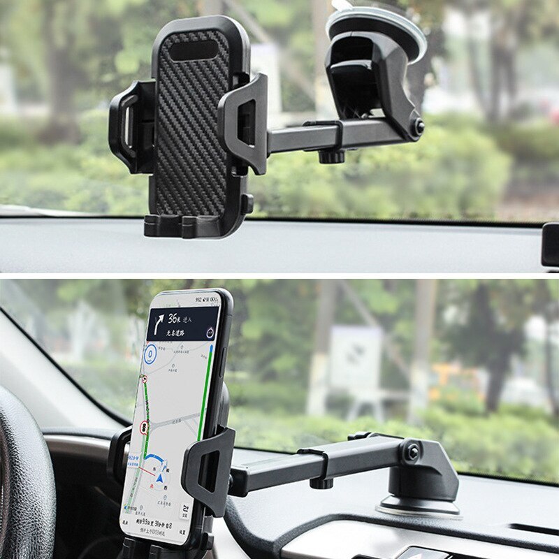 Car Phone Holder Mobile Phone Holder Car Handsfree Phone Holder for Dashboard Windshield Vents
