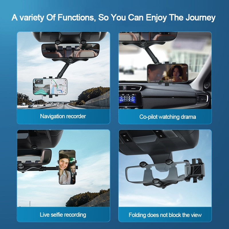 Universal Mirror Phone Mount