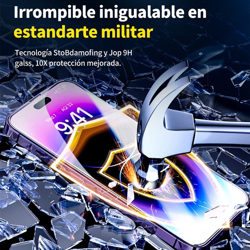 4Pcs Tempered Glass For iPhone 14 13 12 11 Pro Max XR X XS Screen Protector For iPhone 12 13 Mini 6 7 8 14 Plus Se 2022 Glass