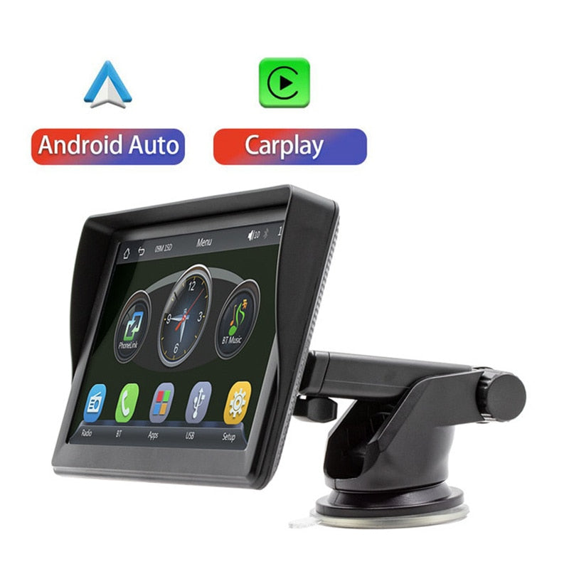 Universal 7-Inch Car Radio Video Player Wireless For Apple and Android Screen